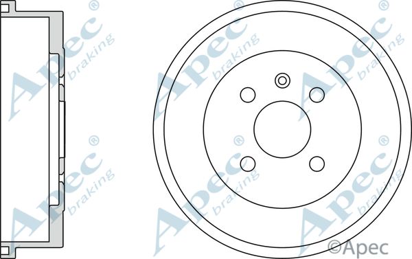 APEC BRAKING Тормозной барабан DRM9525